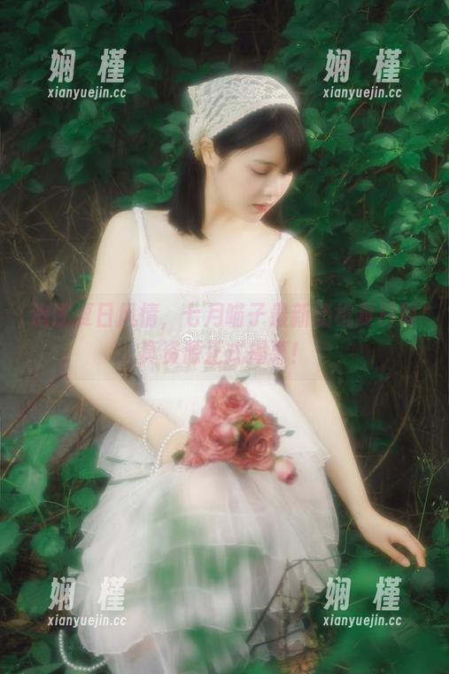 追逐夏日风情，七月喵子最新奶桃夏日写真资源正式揭幕！