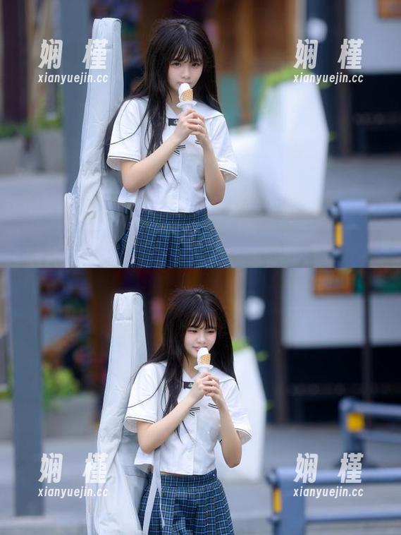 嗲囡囡 - 探索模特YOYO白色：梦幻美图套图，让你一见倾心的摄影之美！