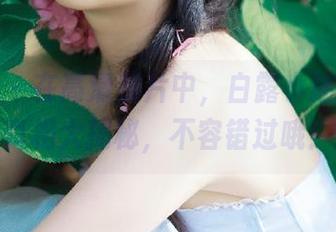 尤蜜荟 - 在高清照片中，白露小猪的自拍真相大揭秘，不容错过哦！