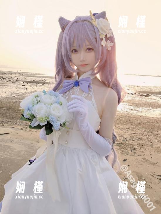 原神Elysia爱莉希雅主题定制写真，朝雾爱带你漫游奇幻之境