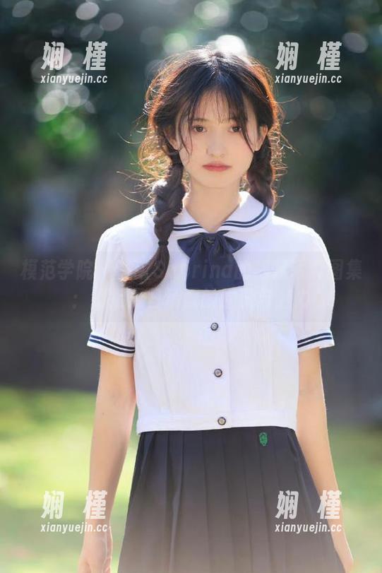 模范学院 - 许诺Sabrina的裸足写真图集：捕捉夏日清晨的温柔与魅力