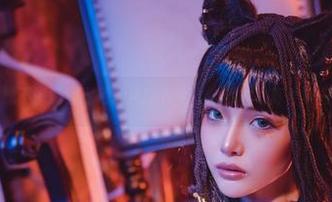 雯妹不讲道理黑色和风睡衣令人心动的写真合集图包